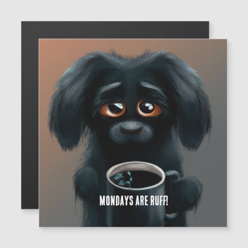 Dog Monster Mondays Are RUFF Personalized Text