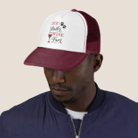 Dog mother clearance wine lover hat