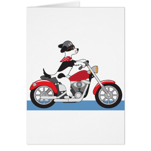 Dog Motorcycle Cards (Front)