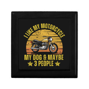 Dog Motorcycle Gift Box