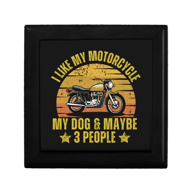 Dog Motorcycle Gift Box (Front)