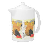 Dog mouth and watermelon teapot