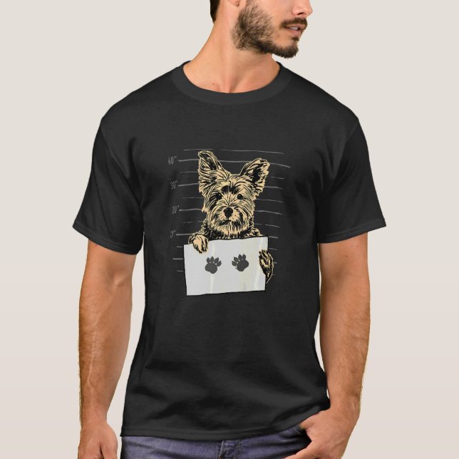 Dog Mugshot Prison     2 T-Shirt (Front)