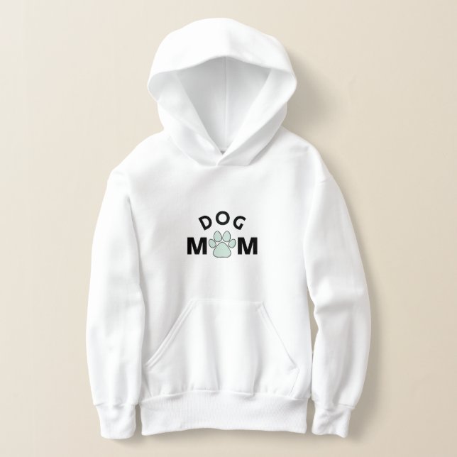 Dog Mum        Hoodie (Laydown)