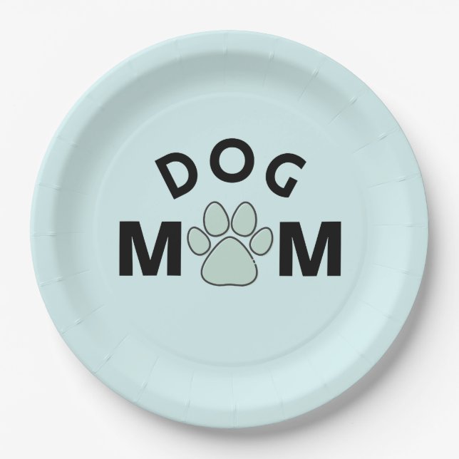 Dog Mum     Paper Plates (Front)