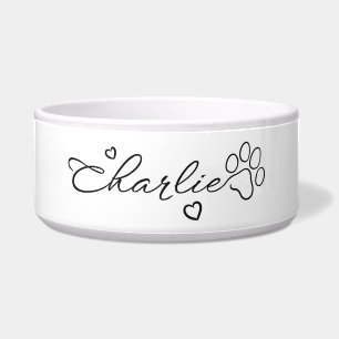 Dog names - Charlie Bowl