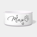 Dog names - Max Bowl<br><div class="desc">Perfect design for any dog lover that happens to have a Max in their lives. If you like this design but can't find your dog's name in my collection "Dog names" or you would like a different color feel free to contact me on instagram or pinterest and I'll be happy...</div>