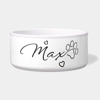 Dog names - Max Bowl