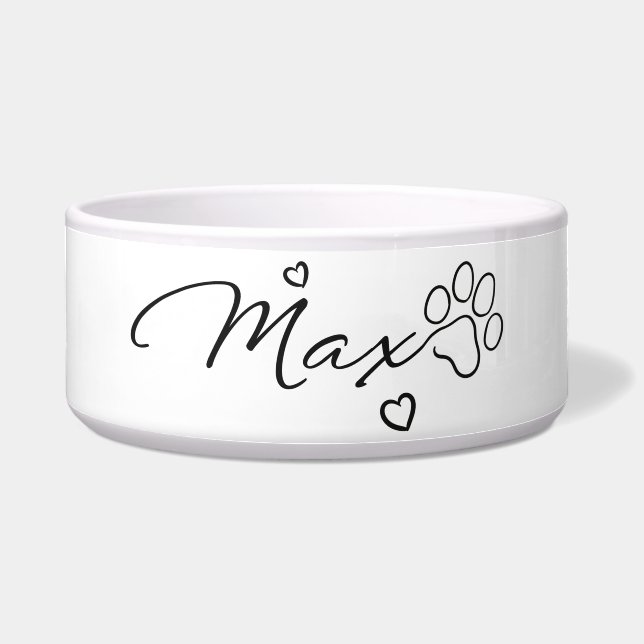Dog names - Max Bowl (Front)