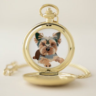 Dog, Nature, Animal Pocket Watch