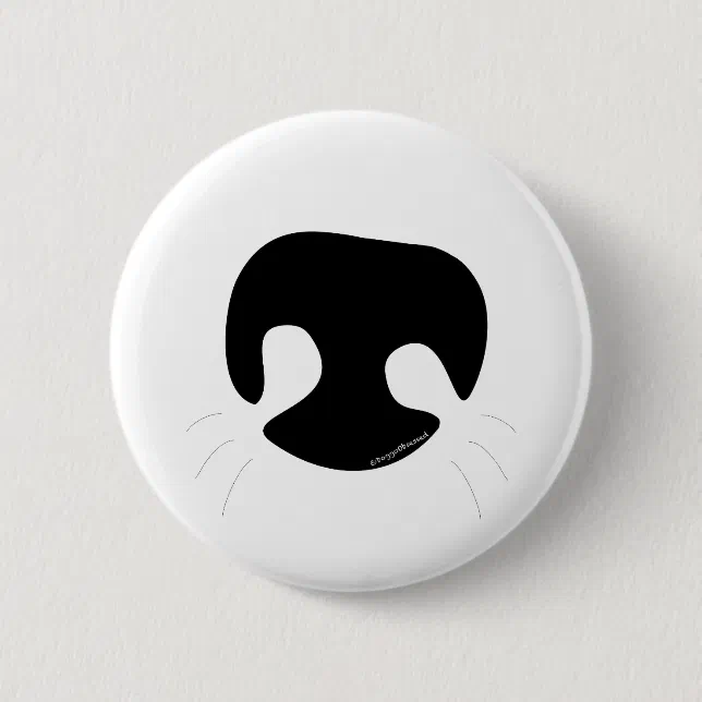 Dog Nose Button Zazzle