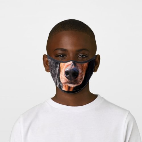 Dog Nose Dachshund Kids Premium Face Mask