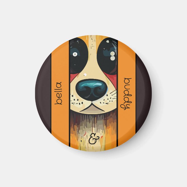 Dog Nose Magnet (Front)