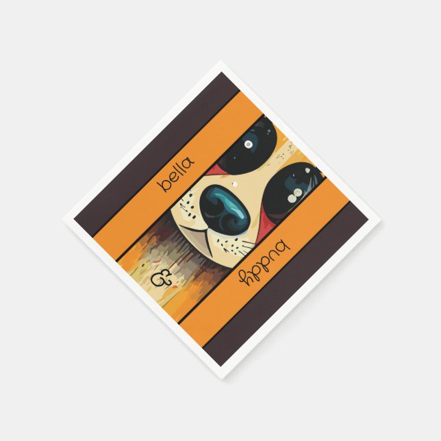 Dog Nose Napkins (Corner)