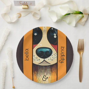 Dog Nose Paper Plates