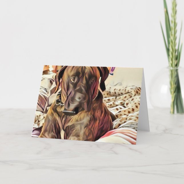 Dog Notecard (Front)