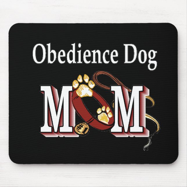 Dog Obedience Mom Gifts Mouse Pad (Front)