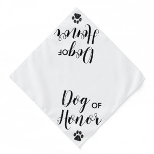 Dog of Honor - Cute Pet Dog Wedding Bandana