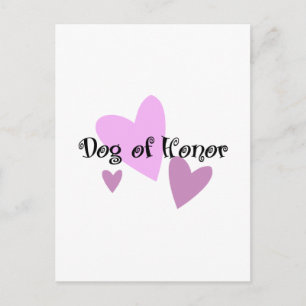 Dog of Honor Postcard