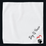 Dog of Honor Wedding Bandana<br><div class="desc">Celebrate your furry friend’s special role with this elegant Dog of Honor wedding bandana. Perfect for weddings and formal occasions,  it adds charm and style to your pet’s look. A meaningful accessory for pet lovers including their dogs in the big day.</div>