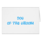 Dog of the Groom (Front Horizontal)