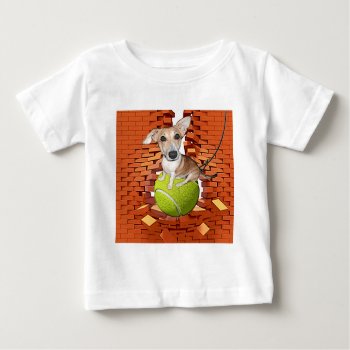 Dog On A Wrecking Ball Baby T-shirt by images2go at Zazzle
