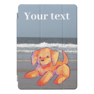Dog on Beach iPad Pro Cover