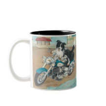 Dog on Motorcycle