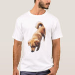 Dog on Scouting Mission Looking For Clues T-Shirt