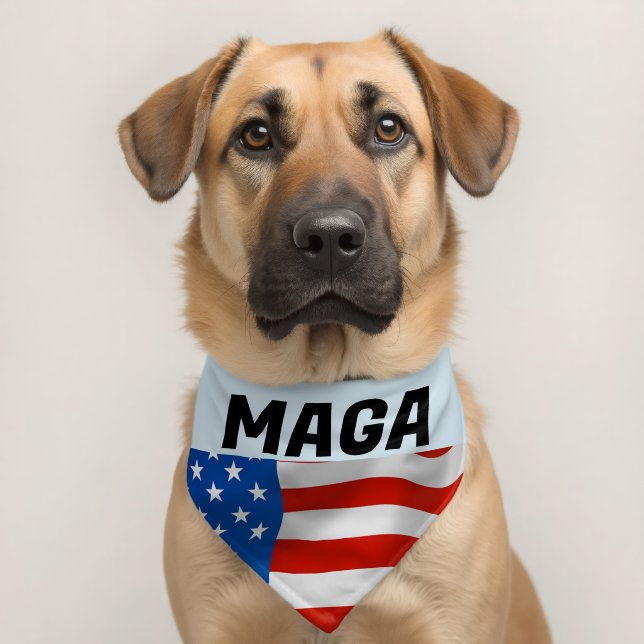  DOG OR CAT MAGA BANDANA  PET BANDANA COLLAR (Dog 2)