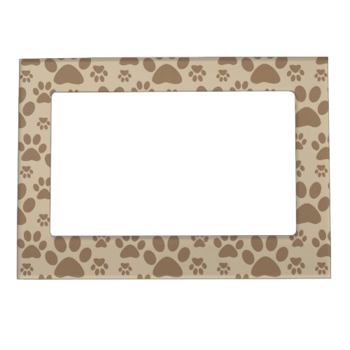 Dog or Cat Paw Prints Magnetic Frame