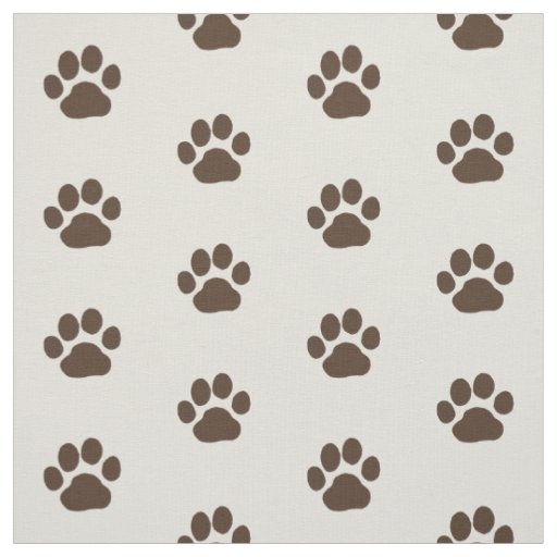 Dog or Cat Paw Prints | Pet Lover's Fabric