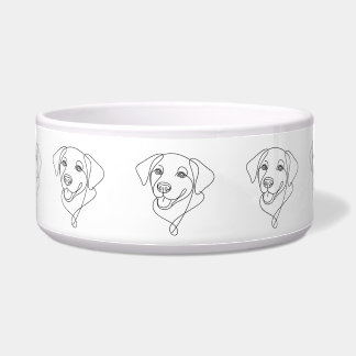 Dog Outline Bowl