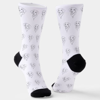 Dog Outline Socks