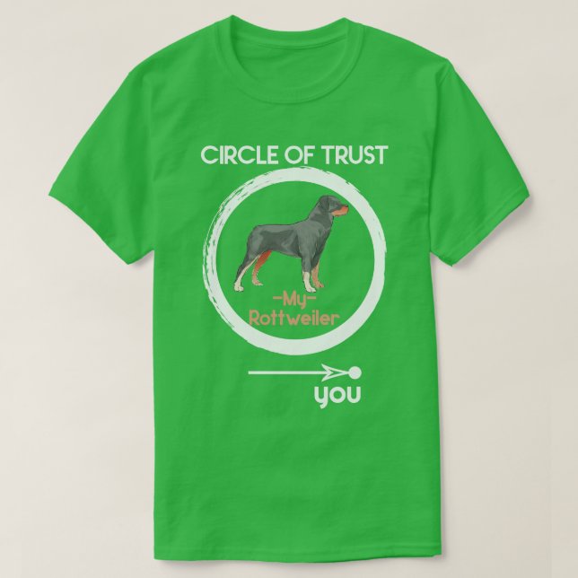 Dog Owner Gift Pet Animals Rottweiler T-Shirt (Design Front)