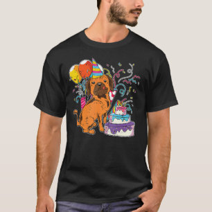 Dog Owner Kids Birthday Party Cute Dog Lover Anima T-Shirt