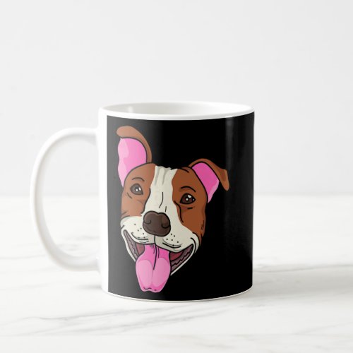 Dog owners saying dogs peace love pitties Pitbulls Coffee Mug