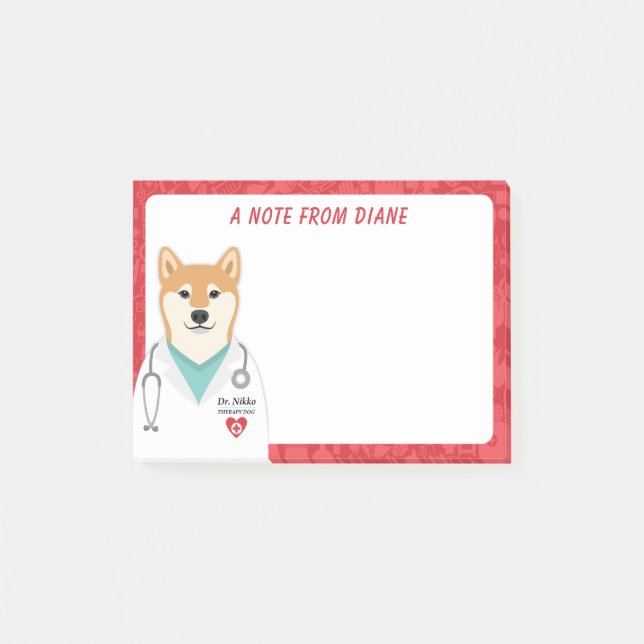 Dog Pad Post-it Notes (Front)