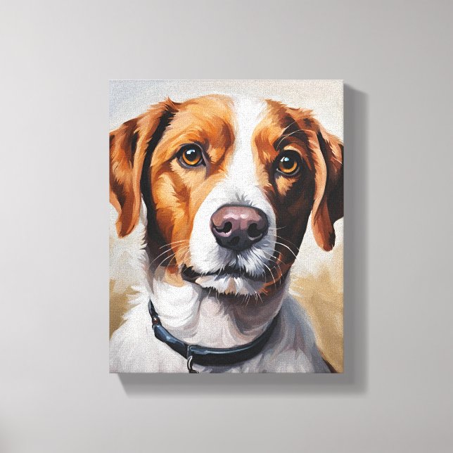 Dog painting Wall art (Front)