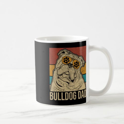 Dog Papa Pet Owner Animal Lover Outfit English Bul Coffee Mug