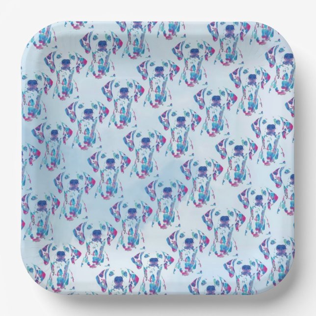 Dog Paper Plates (Front)
