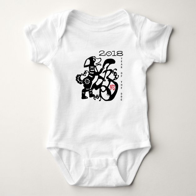 chinese new year baby romper