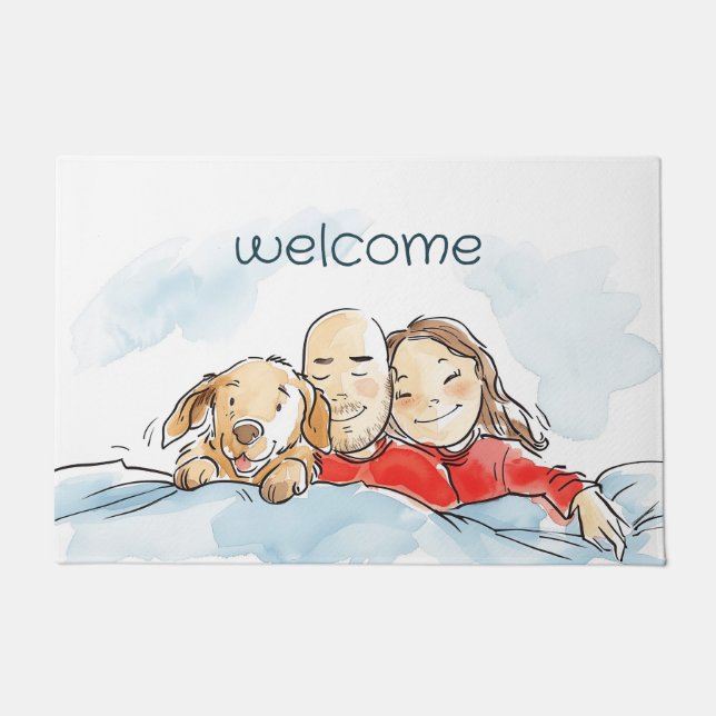 Dog Parents Doormat (Front)
