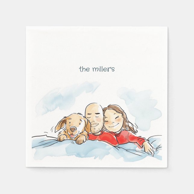 Dog Parents Napkins (Front)