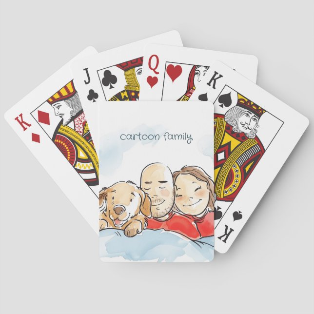 Dog Parents Poker Cards (Back)