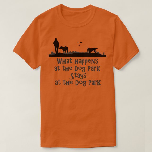 Dog Park T-Shirt (Design Front)
