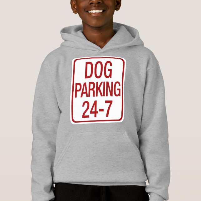 Dog Parking  Hoodie (Front)