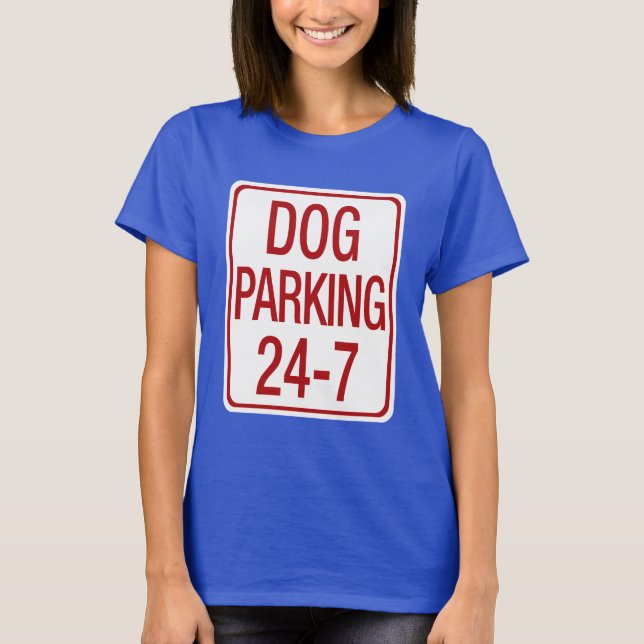 Dog Parking T-shirt (Front)