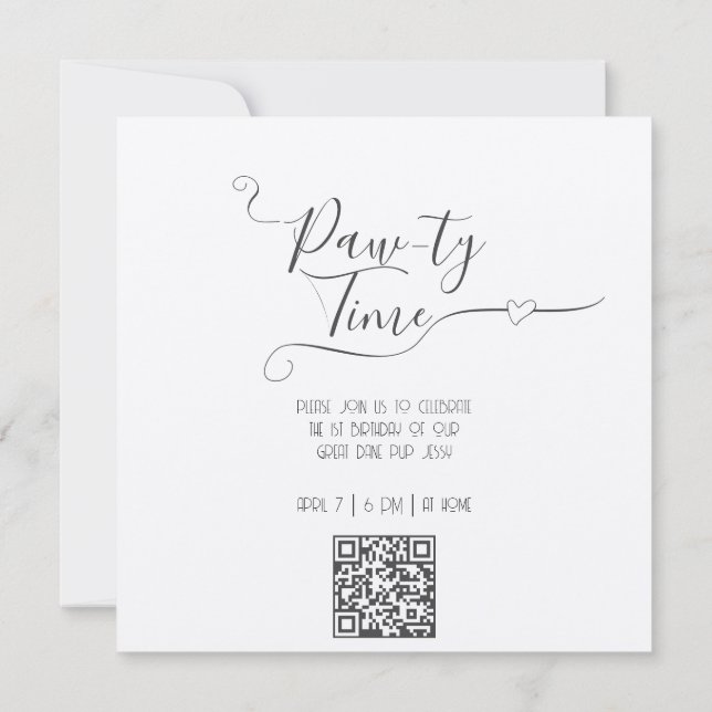 Dog Party or Pawty (Back)