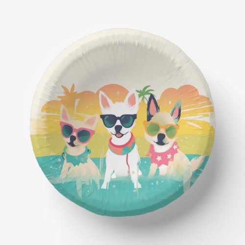 Dog Party Paper Bowl 